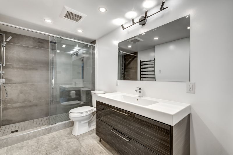 Renovated Bathroom Features